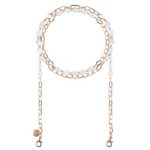 Colgante de Cadena con Perlas para Móvil